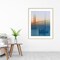 Sailboats on the Bay by Jerry Berry Wood Framed Wall Art Print 33 in. W x 41 in. H